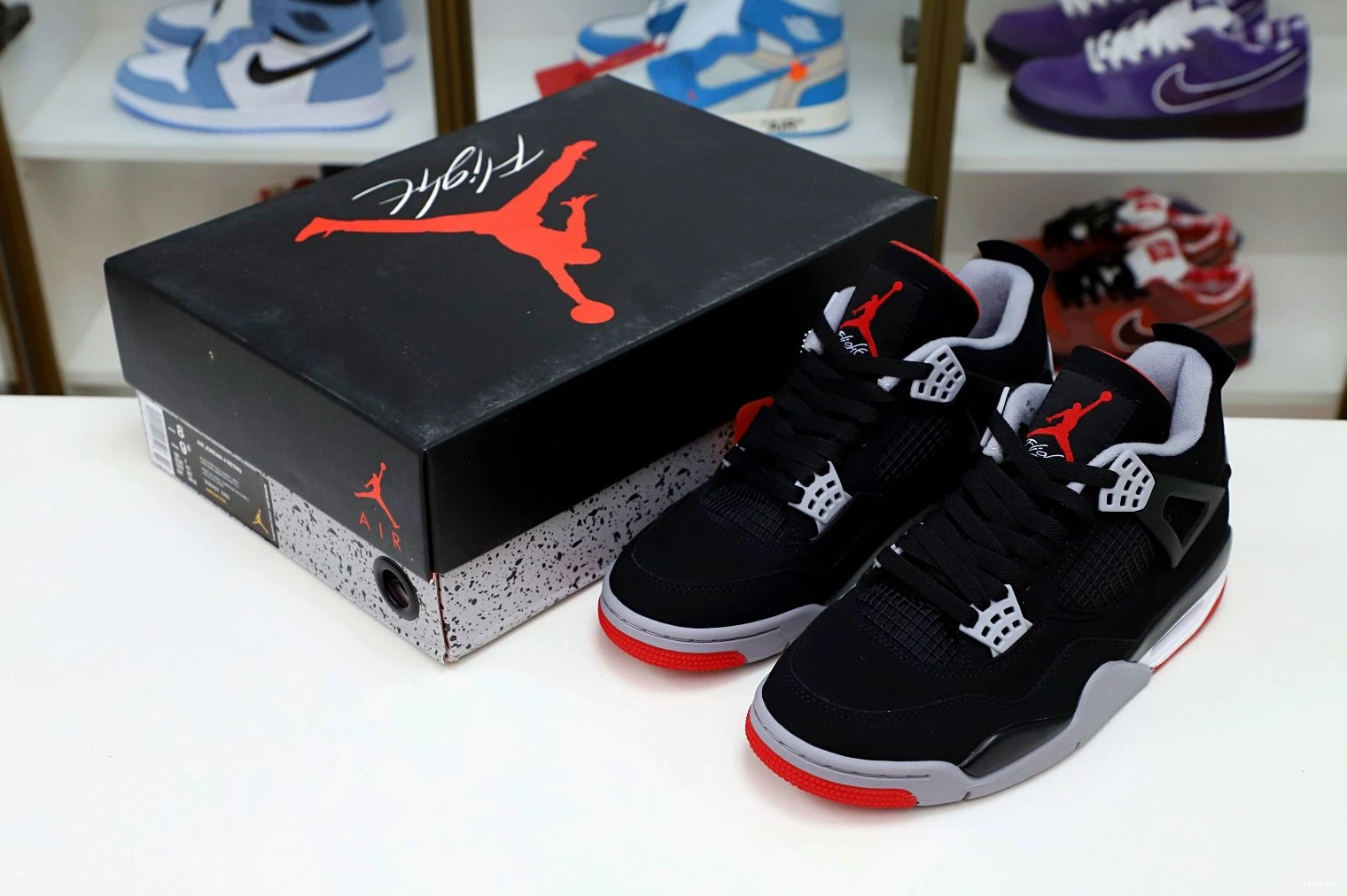 4 RETRO 2019 'BRED' OG AIR JORDAN 0721